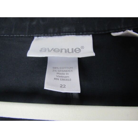 Avenue Black Blazer Size 22 - Picture 3 of 3